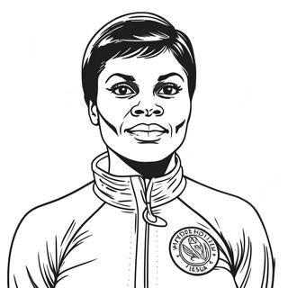 Pagina Para Colorear De La Biografia De Wilma Rudolph 67542-55728