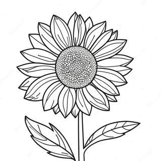 Pagina Para Colorear De Girasol Para Aliviar El Estres 67672-55863