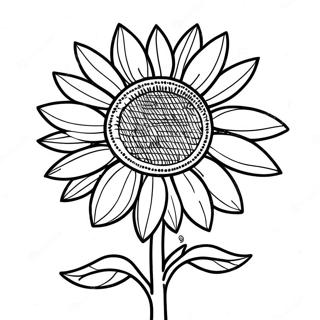 Pagina Para Colorear De Girasol Para Aliviar El Estres 67672-55864