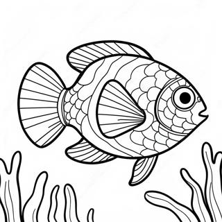 Pagina Para Colorear De Peces Tropicales Coloridos 6775-5510