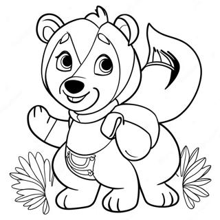 Pagina Para Colorear De Masha Y El Oso 6784-5514