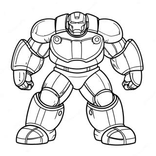 Hulkbuster Páginas Para Colorear