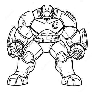 Pagina Para Colorear De Hulkbuster 68012-56094