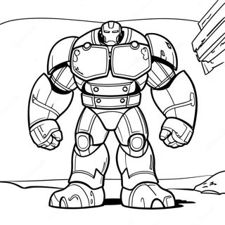 Pagina Para Colorear De Hulkbuster 68012-56095