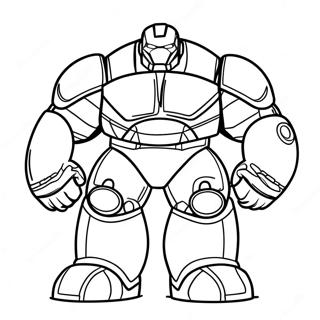 Pagina Para Colorear De Hulkbuster 68012-56096