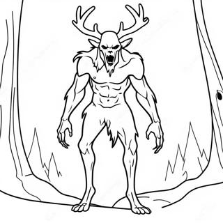 Pagina Para Colorear De Wendigo 68162-56227