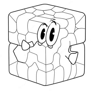 Pagina Para Colorear De Qbert 68412-56411