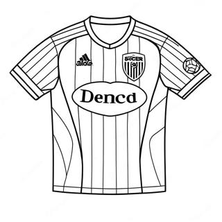 Pagina Para Colorear De Camiseta De Futbol 68422-56424