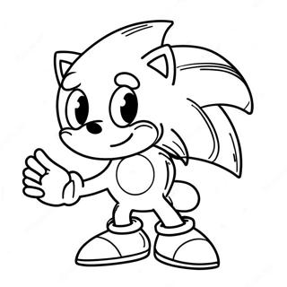 Pagina Para Colorear De Sonic Navidad 6854-5572