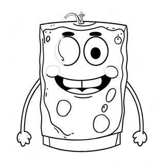 Pagina Para Colorear De La Cara De Spongebob 68642-56599