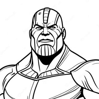 Pagina Para Colorear De Thanos 6864-5578