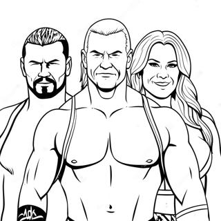 Pagina Para Colorear De Wwe 68702-56640