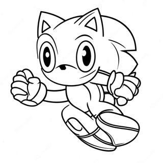 Pagina Para Colorear De Sonic Espina Oscura En Accion 68744-56675