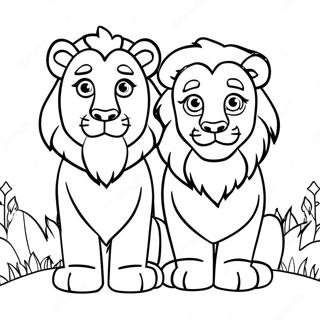 Pagina Para Colorear De Entre Los Leones 68843-56751