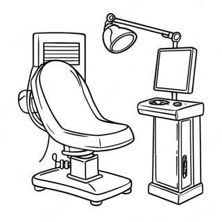 Pagina Para Colorear De Equipo De Radiologia Divertido 68924-56823