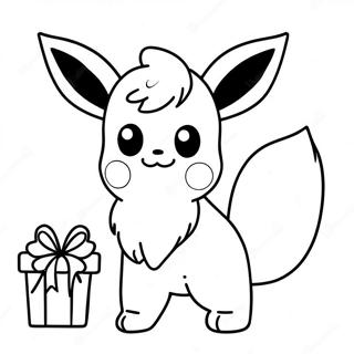 Pagina Para Colorear De Eevee Navidad 68963-56848