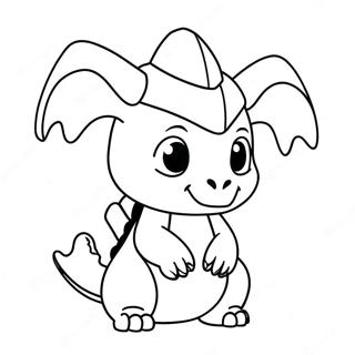 Pagina Para Colorear De Cubone Con Un Casco De Hueso 69084-56955