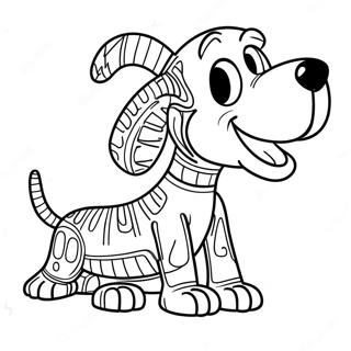 Pagina Para Colorear De Slinky Dog 69093-56959