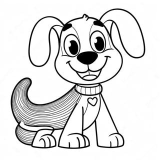 Pagina Para Colorear De Slinky Dog Feliz Jugando 69094-56943