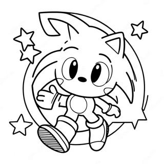 Pagina Para Colorear De Sonic Among Us Personaje En El Espacio 69124-56977