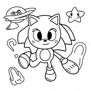 Pagina Para Colorear De Sonic Among Us Personaje En El Espacio 69124-56979