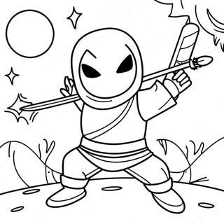 Pagina Para Colorear Del Ninja Nocturno Sigiloso En Accion 69184-57052