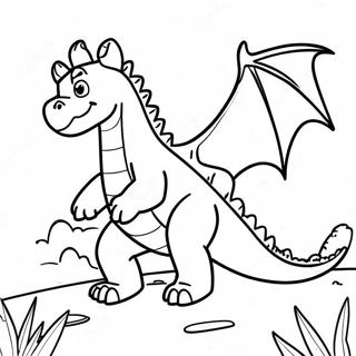 Pagina Para Colorear De El Dragon De Pete 69303-57112