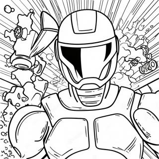 Pagina Para Colorear De Robocop En Accion 69314-57128