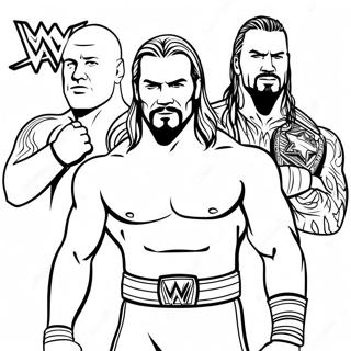 Pagina Para Colorear De Wwe 69323-57130