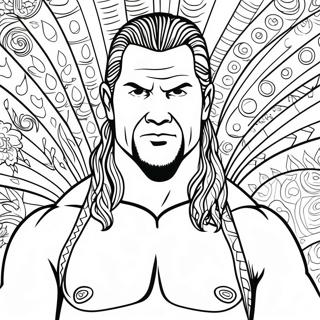 Pagina Para Colorear De Wwe 69323-57131