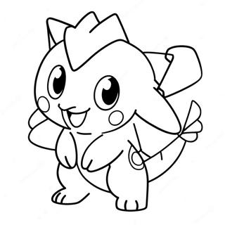 Pokemon Chibi Legendarios Páginas Para Colorear