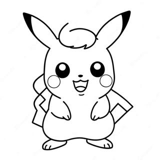 Pagina Para Colorear De Pikachu Chibi Lindo 69384-57184