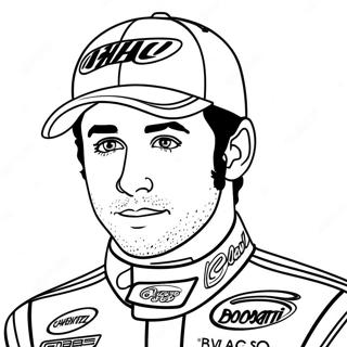 Pagina Para Colorear De Chase Elliott 69393-57190