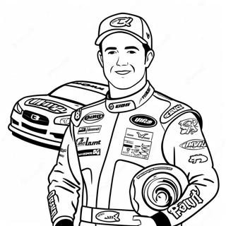 Chase Elliott Páginas Para Colorear