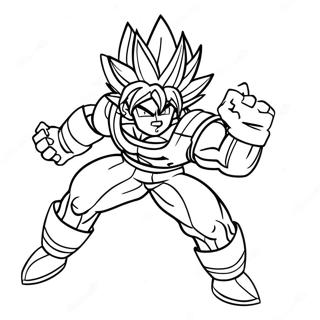 Pagina Para Colorear De Bardock 69423-57207