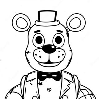 Pagina Para Colorear Del Logo De Fnaf Sb 69443-57219