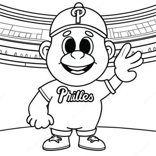 Pagina Para Colorear De La Mascota De Los Phillies 69543-57298