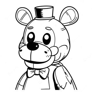 Pagina Para Colorear De Lefty De Fnaf 69573-57323