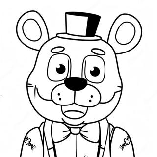 Pagina Para Colorear De Lefty De Fnaf 69573-57324