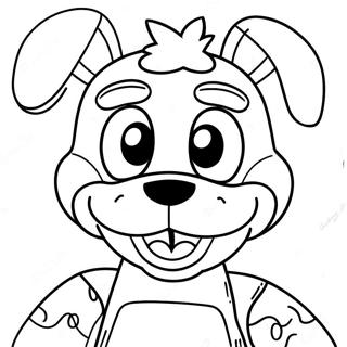 Pagina Para Colorear De Lefty Lindo De Fnaf 69574-57325