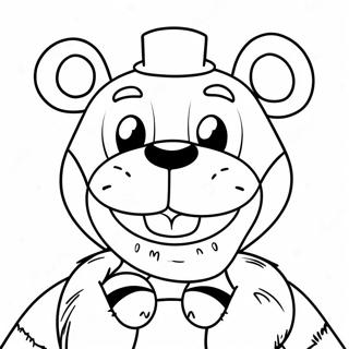 Pagina Para Colorear De Lefty Lindo De Fnaf 69574-57328