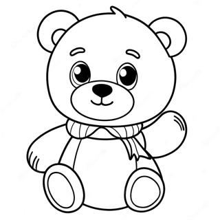 Pagina Para Colorear De Personajes Lindos De Build A Bear 69614-57359