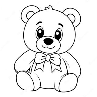 Pagina Para Colorear De Personajes Lindos De Build A Bear 69614-57360