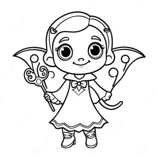 Pagina Para Colorear De Vampirina En Disfraz Espeluznante 6975-5672