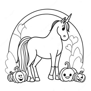 Pagina Para Colorear De Caballo De Halloween 69843-57757