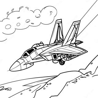 Pagina Para Colorear De F14 Tomcat 69863-57554