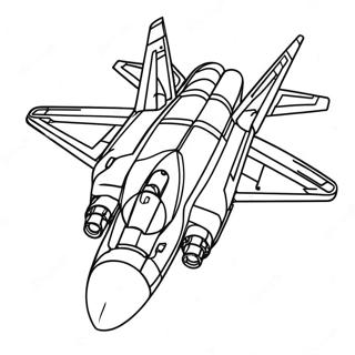 Pagina Para Colorear Del F14 Tomcat En Vuelo 69864-57774