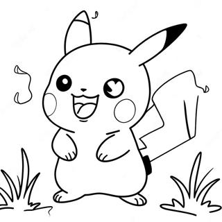 Pagina Para Colorear De Pikachu En Accion 69934-57834