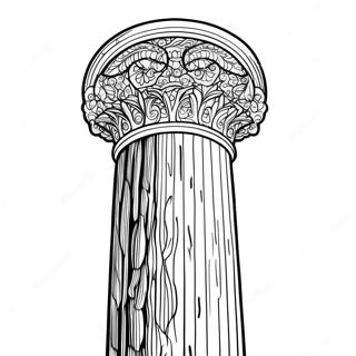 Pagina Para Colorear Del Majestuoso Pilar De Nubes 70004-57896