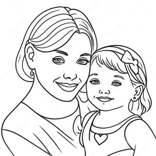 Pagina Para Colorear De Mama E Hija 7014-5706